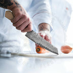 Premium Japanese VG10 Damascus Kitchen Knife with Olive Wood Handle Stainless Damascus Steel Chef Knife