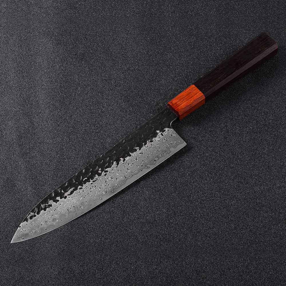 New Arrival Handmade High Carbon Steel Damascus Steel Kitchen Knife Set